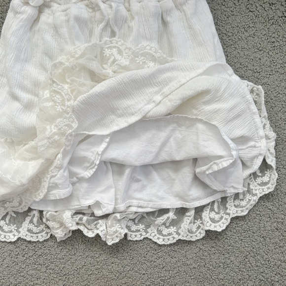 ZARA Girls Lace Skirt White size M/6 - Picture 4 of 5